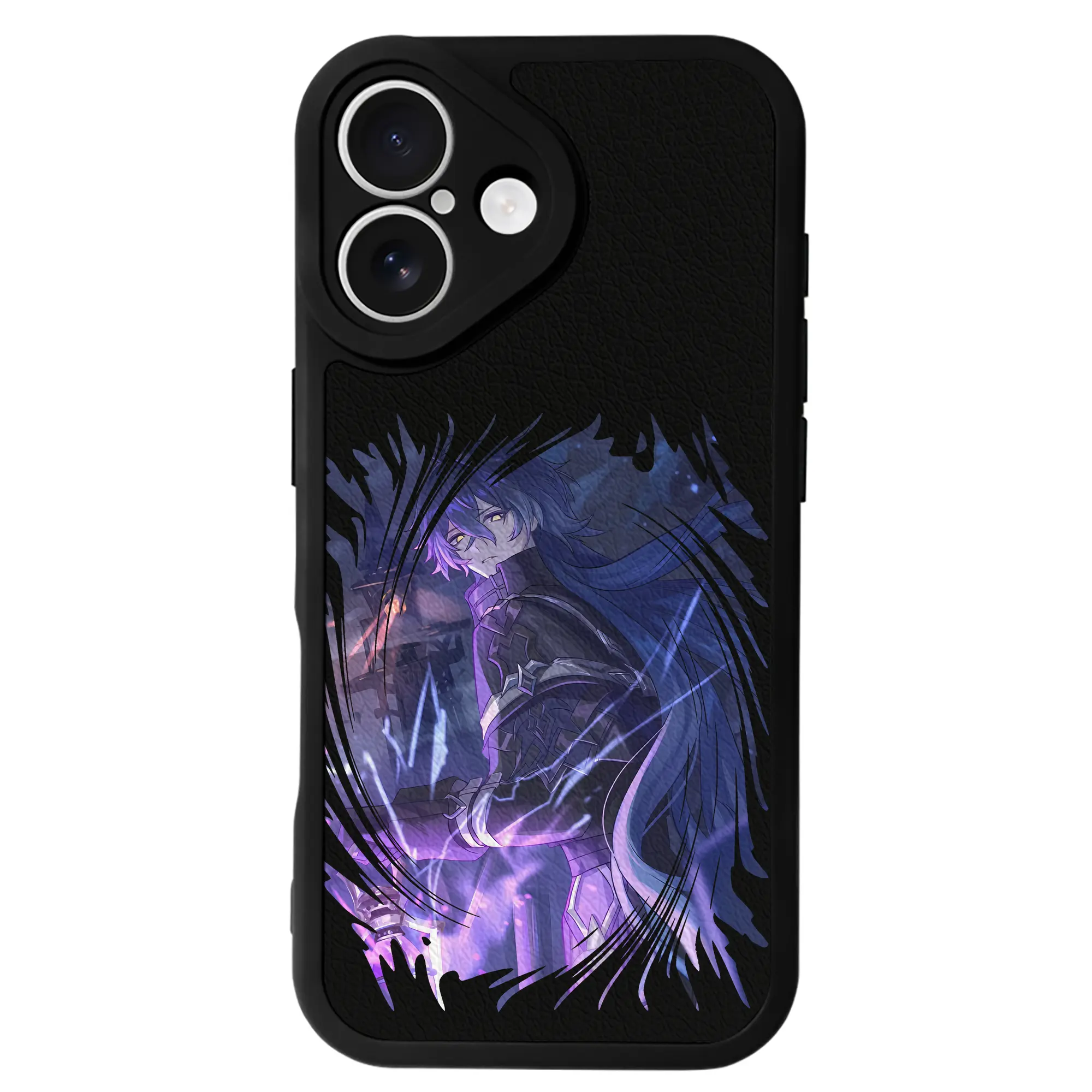 原 神 グッズ フリンズ - IPhone 16シリーズ対応 ・ シリコンスマホケース ・ レザー調 ・ 高精度フィット ・ 耐衝撃 ・ ワイヤレス充電対応 ・ 精密カット